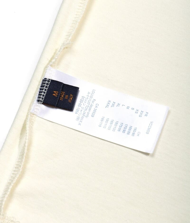 T-shirt Louis Vuitton Cream LV Lovers