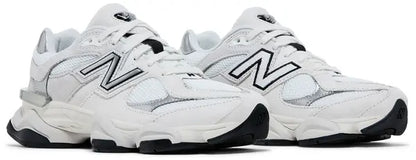 New Balance 9060 White Black Metallic Silver