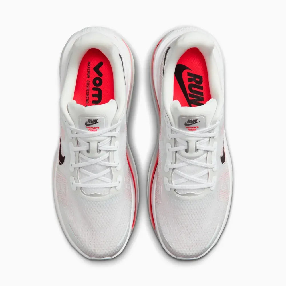 Nike Vomero Premium White Bright Crimson