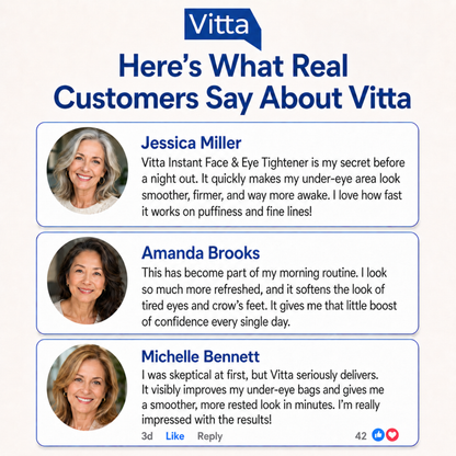 Vitta Derm™ Instant Face Temporary Tightener – Instant visible results in 60 seconds