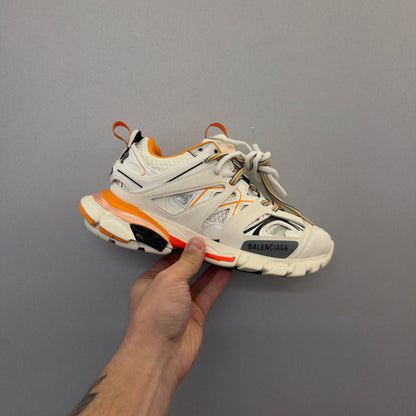 Balenciaga Track White Orange (Envio imediato)