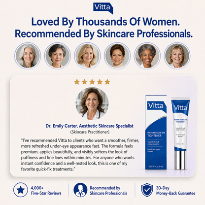 Vitta Derm™ Instant Face Temporary Tightener – Instant visible results in 60 seconds