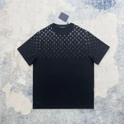 T-shirt Louis Vuitton Gradient Cotton Black