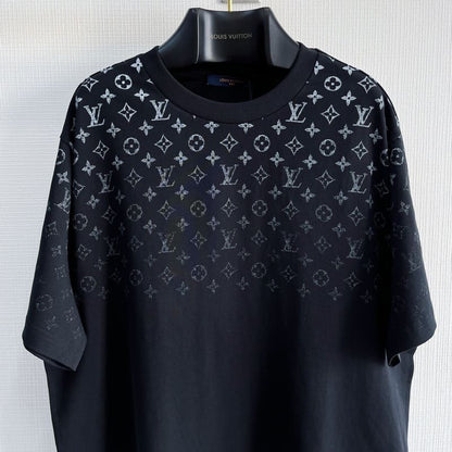 T-shirt Louis Vuitton Gradient Cotton Black