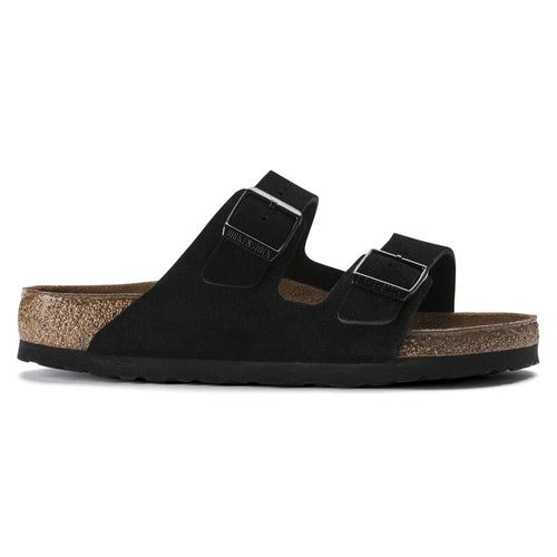 Birkenstock Arizona Soft Footbed Suede Black