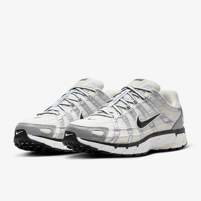 Nike P-6000 Coconut Milk White Metallic Silver