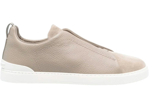 Zegna Deerskin Triple Stitch Beige