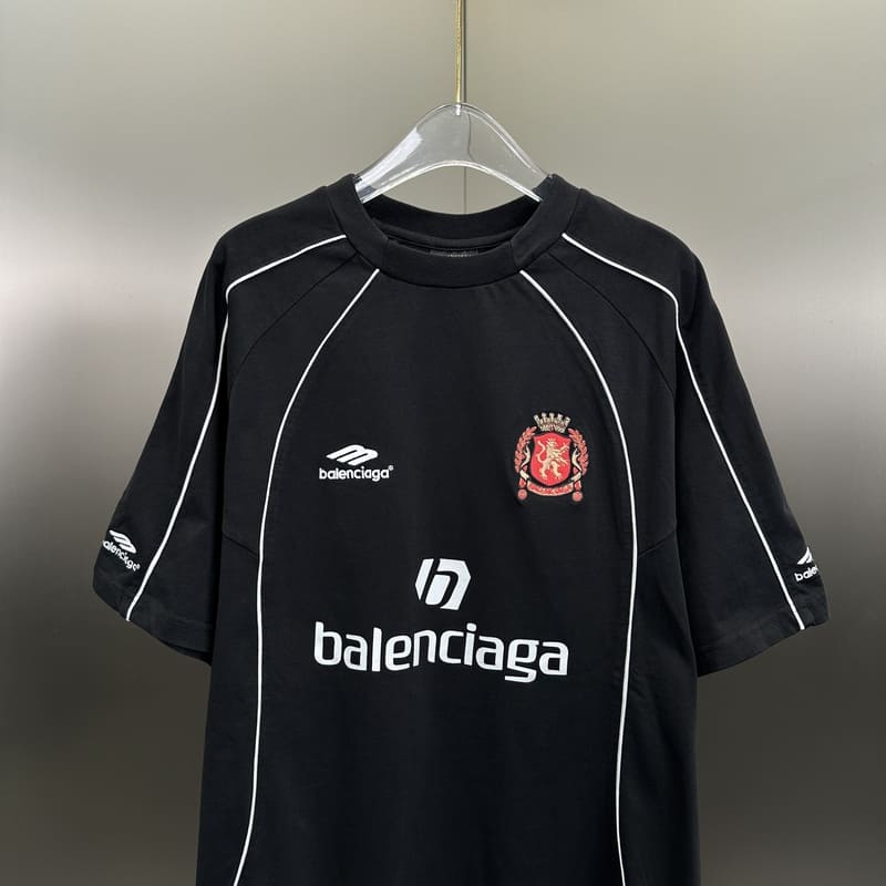 T-shirt Balenciaga Paris #10 Soccer Jersey Oversized