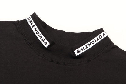 T-shirt Balenciaga Top League T-shirt Oversized Black