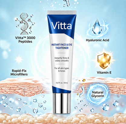 Vitta Derm™ Instant Face Temporary Tightener – Instant visible results in 60 seconds