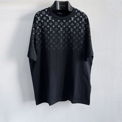 T-shirt Louis Vuitton Gradient Cotton Black