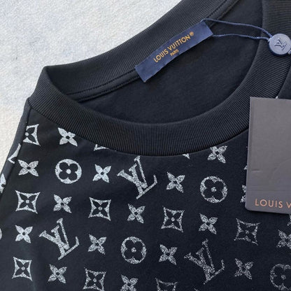 T-shirt Louis Vuitton Gradient Cotton Black
