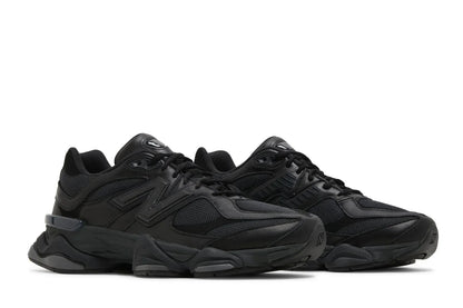 New Balance 9060 Triple Black Leather